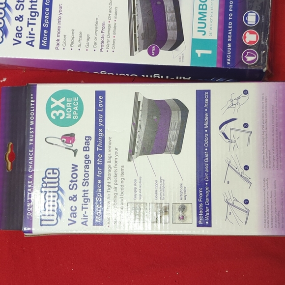Woolite vac & stow air-tight storage bags - Picture 4 of 4